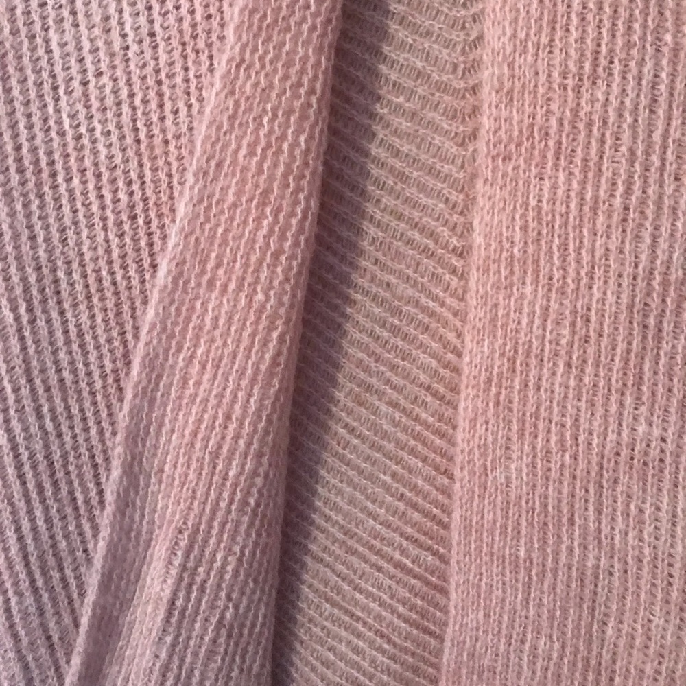 Anthropologie cocoon sweater pink MED